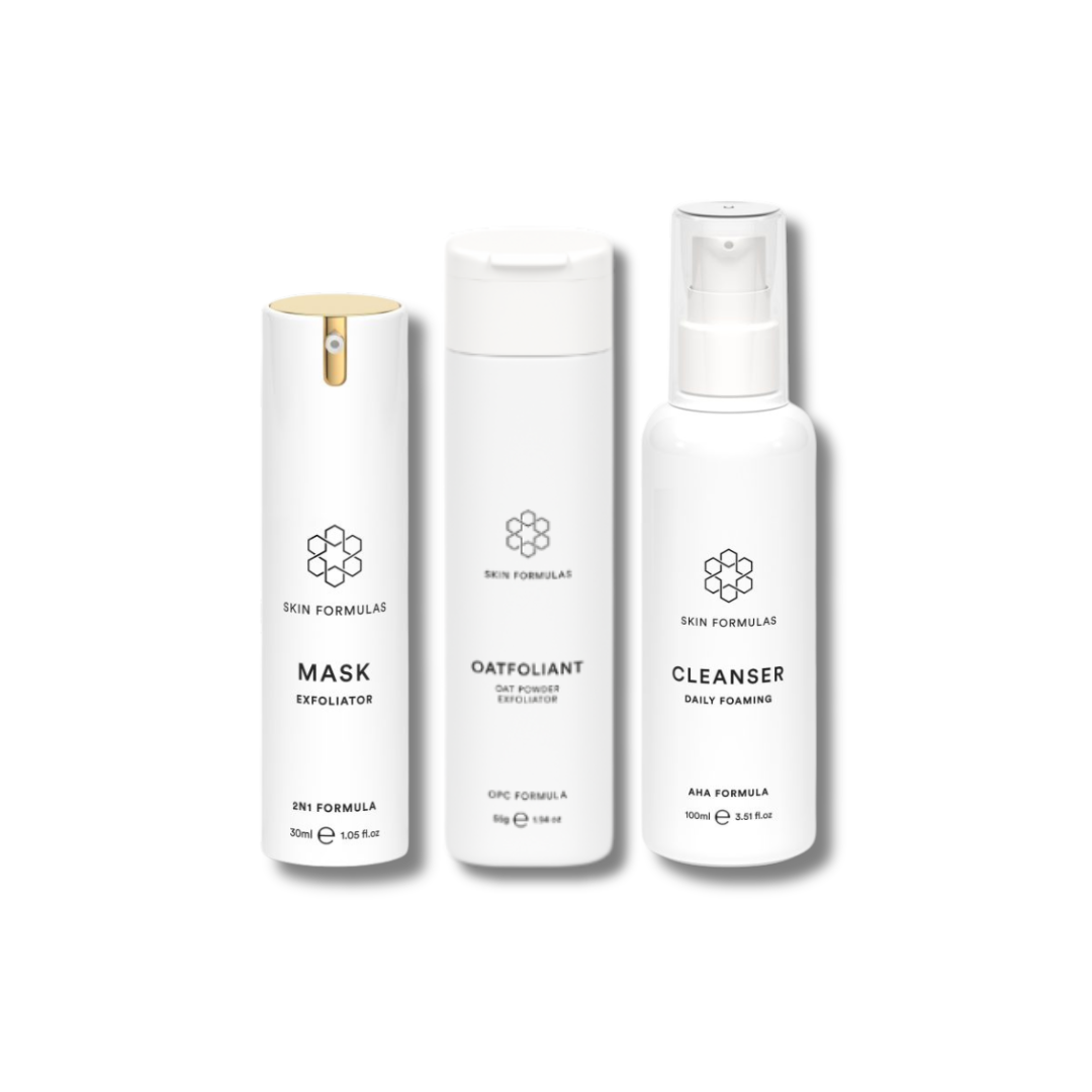 Skin Formulas Exfoliator Trio (July Offer)