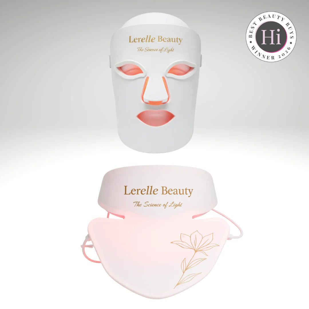 Lerelle Beauty Advanced LED Therapy Face, Neck & Décolletage Mask Set