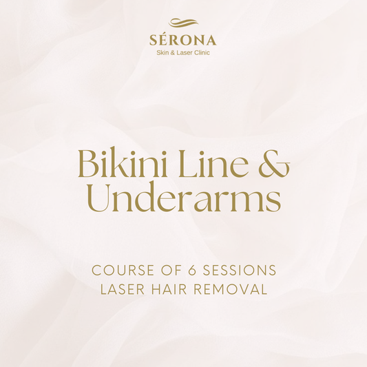 Laser Hair Removal - Bikini Line & Underarms - 6 Sessions